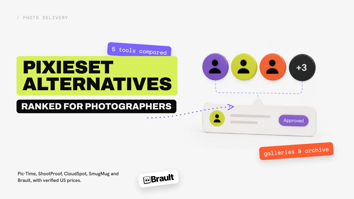 Best Pixieset alternatives in 2026 (5 tools compared)